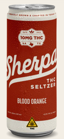 Sherpa Blood Orange Seltzer | 10mg D9 / Blood Orange